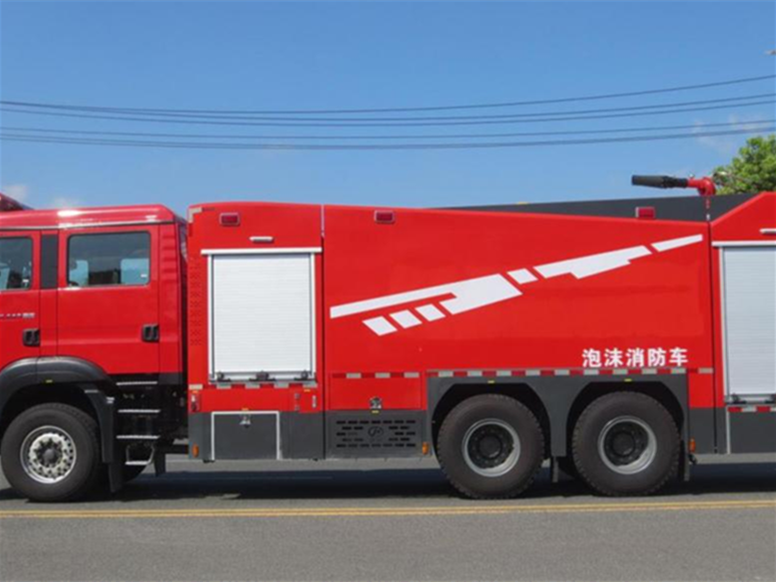 豪沃單橋水罐消防車(chē)（13噸）圖片